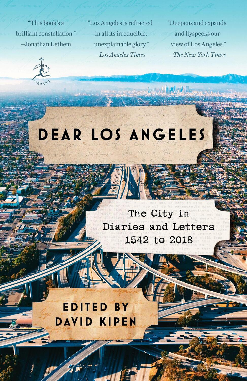 Cover: 9780812984439 | Dear Los Angeles | The City in Diaries and Letters, 1542 to 2018