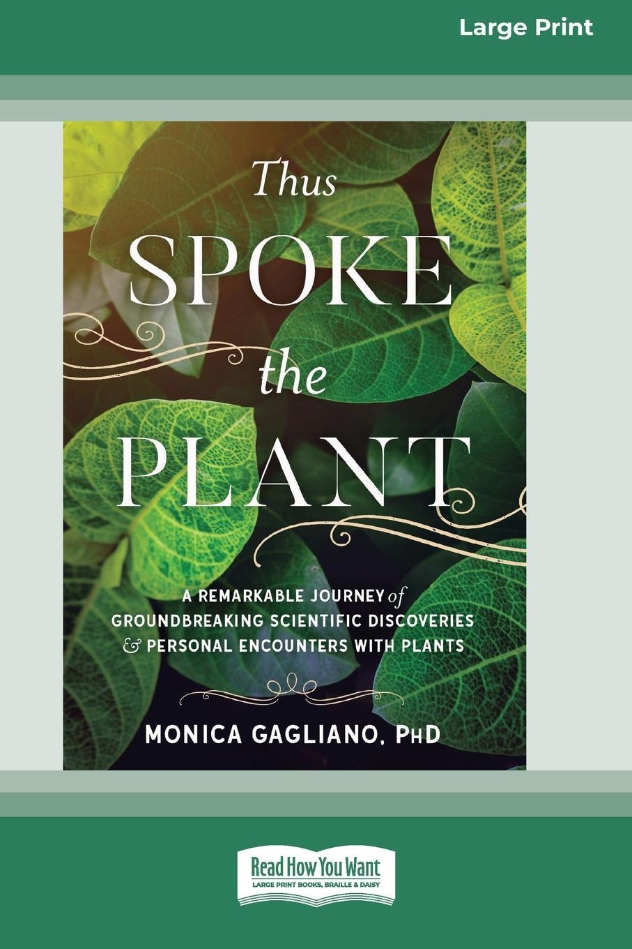 Cover: 9780369363053 | Thus Spoke the Plant | Monica Gagliano | Taschenbuch | Paperback