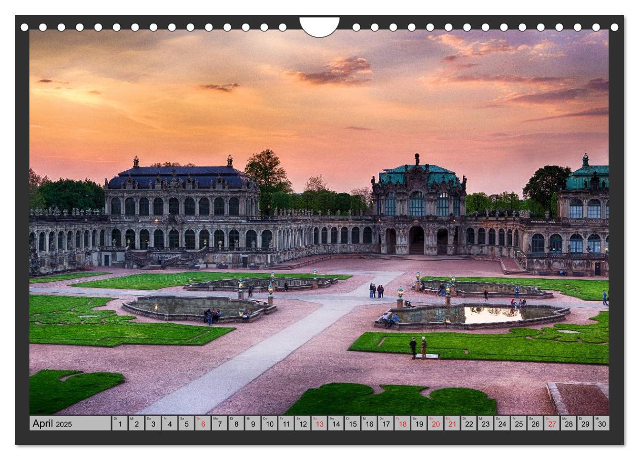 Bild: 9783435694006 | Burgen und Schlösser um Dresden (Wandkalender 2025 DIN A4 quer),...