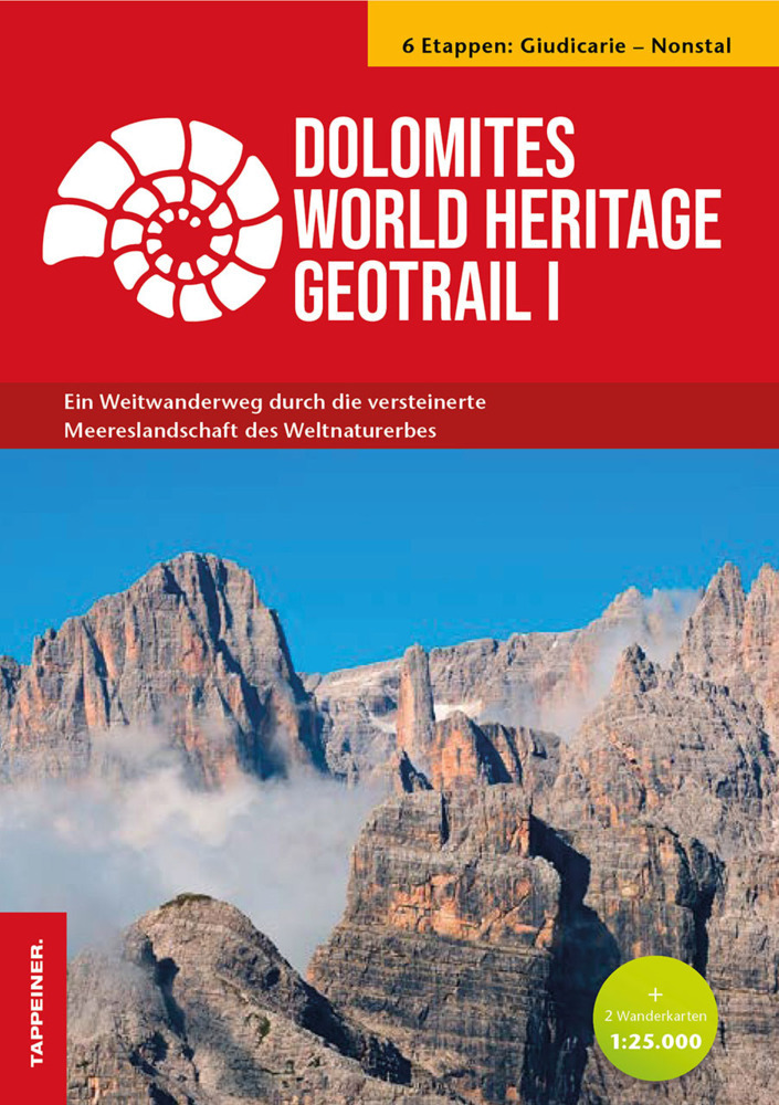 Cover: 9788870739695 | Dolomites World Heritage Geotrail I - Giudicarie - Nonsberg...