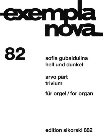 Cover: 9790003015682 | Trivium &amp; Hell Und Dunkel | Sofia Gubaidulina | Buch