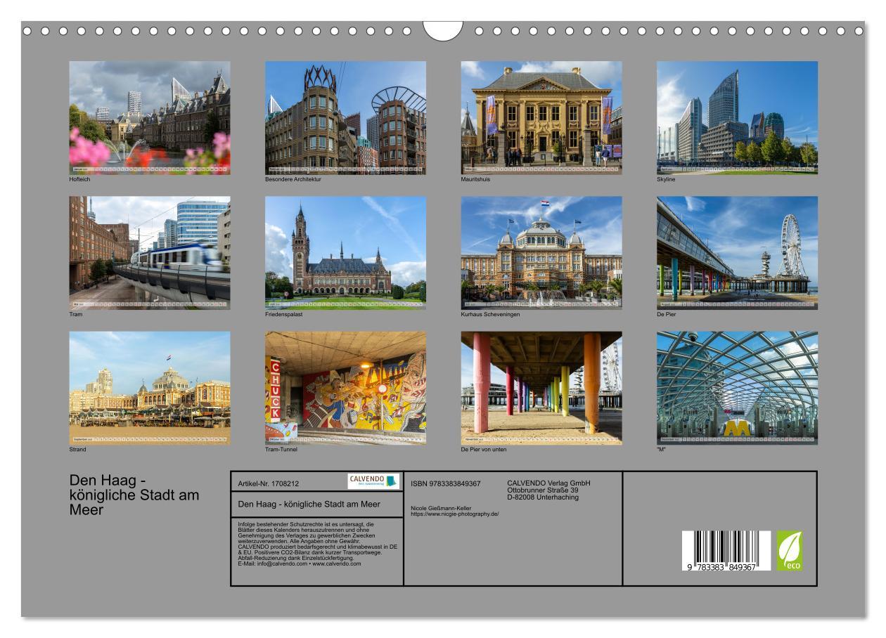 Bild: 9783383849367 | Den Haag - königliche Stadt am Meer (Wandkalender 2025 DIN A3...