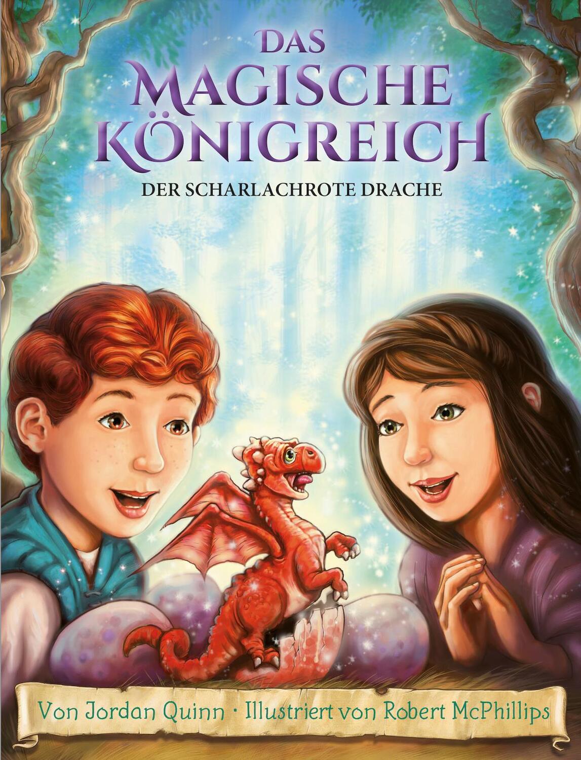 Cover: 9783985851737 | Das magische Königreich, Bd. 2: Der scharlachrote Drache | Quinn