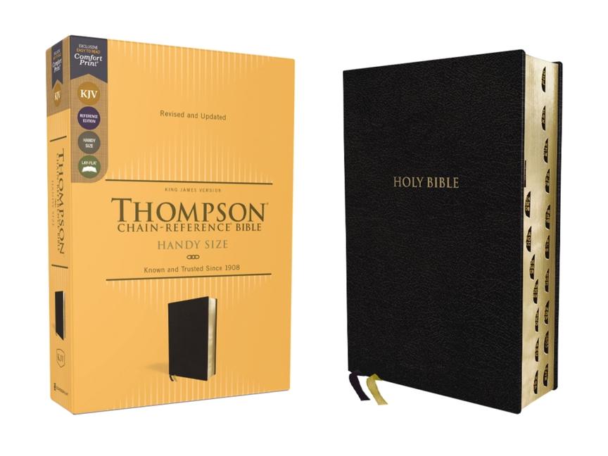 Cover: 9780310459132 | KJV, Thompson Chain-Reference Bible, Handy Size, European Bonded...