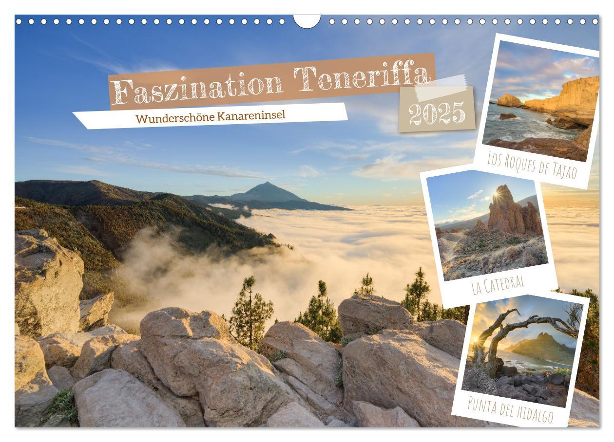 Cover: 9783457170397 | Faszination Teneriffa (Wandkalender 2025 DIN A3 quer), CALVENDO...