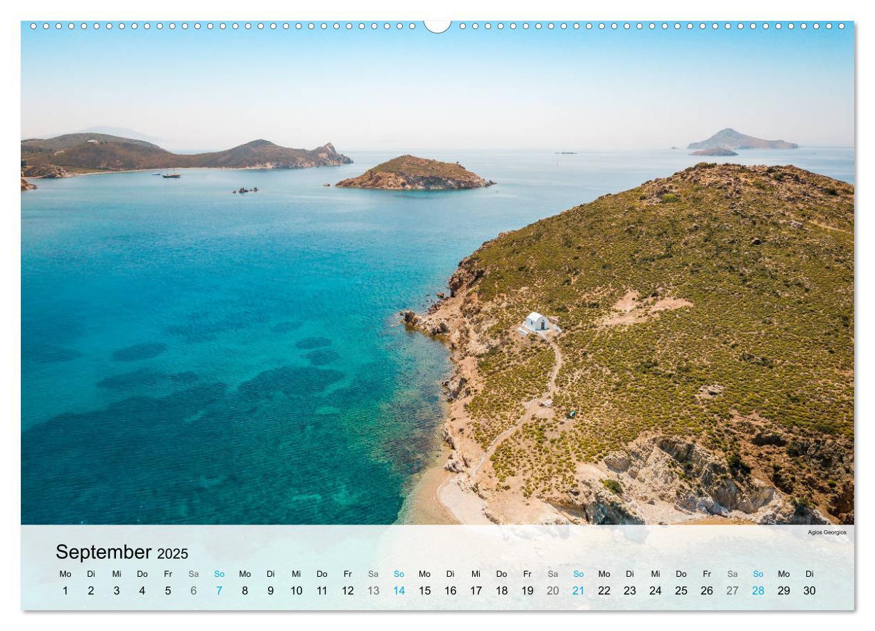 Bild: 9783383996559 | Patmos - Die heilige Insel (Wandkalender 2025 DIN A2 quer),...