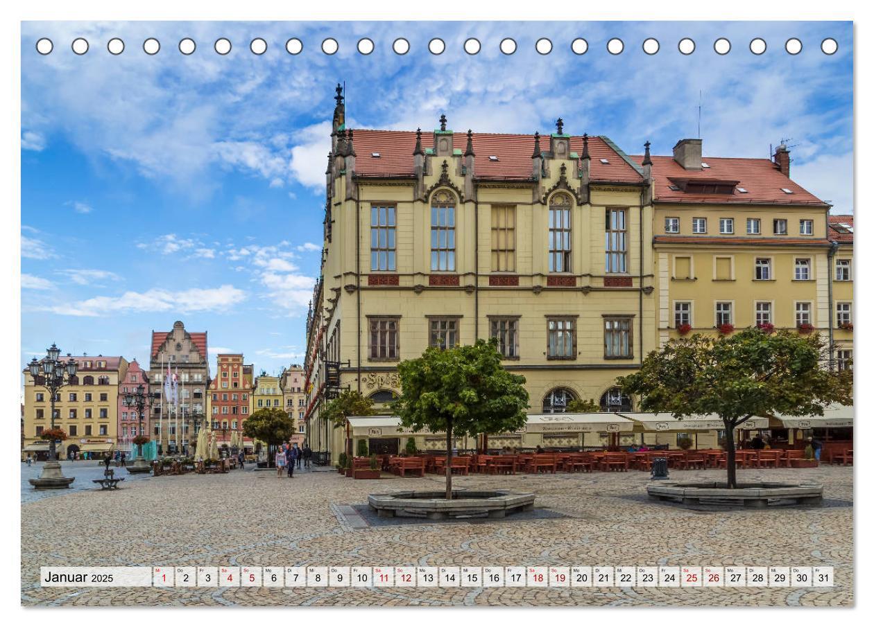 Bild: 9783435420810 | HISTORIE BRESLAU (Tischkalender 2025 DIN A5 quer), CALVENDO...