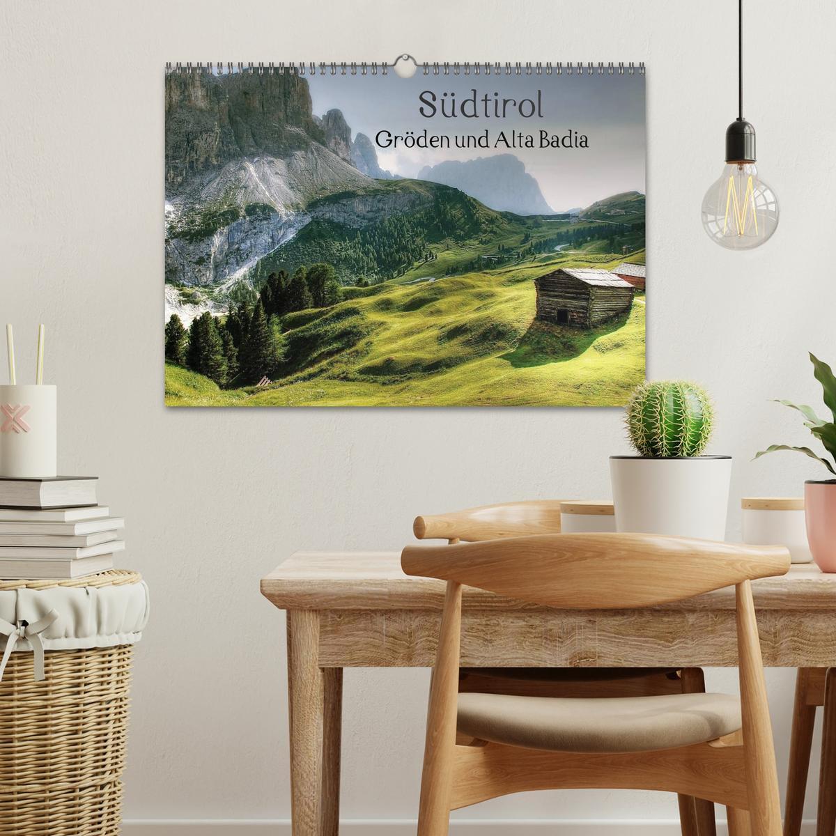 Bild: 9783435809059 | Südtirol - Gröden und Alta Badia (Wandkalender 2025 DIN A3 quer),...