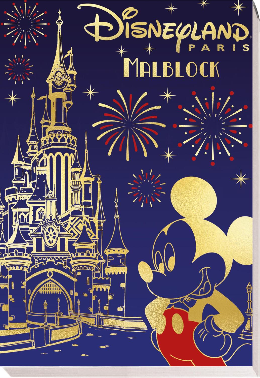 Cover: 9783833245183 | Disney: Disneyland Paris Malblock | Disney | Taschenbuch | 128 S.