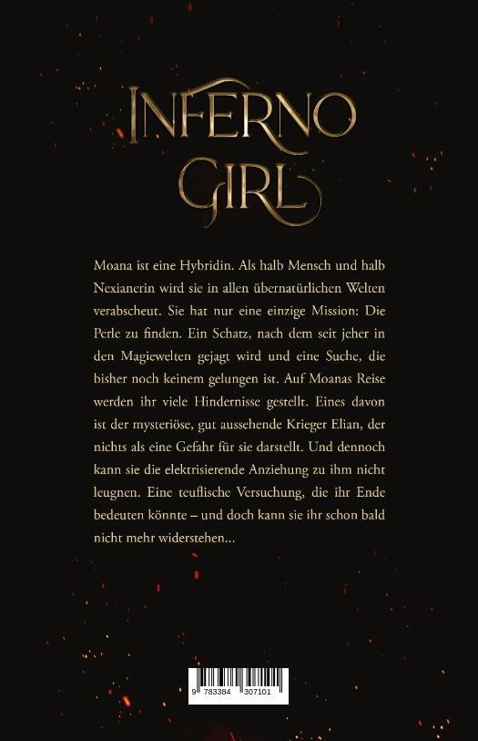 Rückseite: 9783384307101 | Inferno Girl | Dark Fantasy Romance (Kingdom of Magic Reihe 1) | Rose