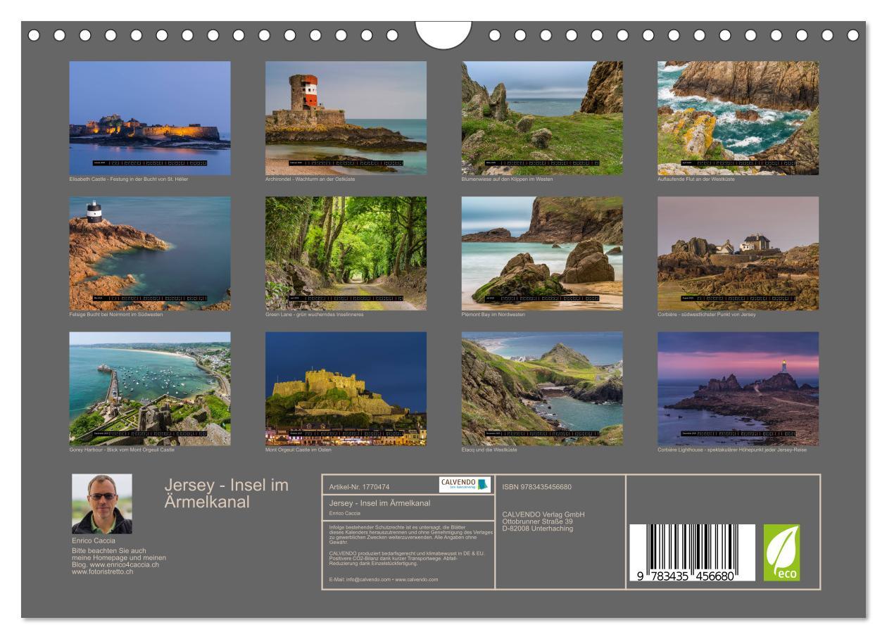 Bild: 9783435456680 | Jersey - Insel im Ärmelkanal (Wandkalender 2025 DIN A4 quer),...