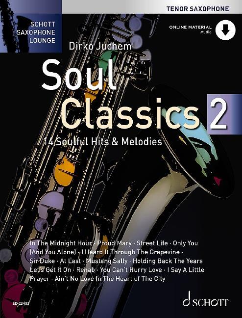 Cover: 9783795722852 | Soul Classics 2 | 14 Soulful Hits &amp; Melodies. Tenor-Saxophon. | 88 S.