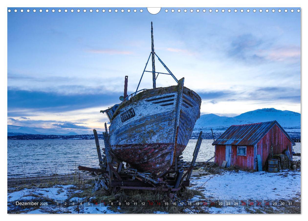 Bild: 9783435114030 | Polarnacht in Tromsø (Wandkalender 2025 DIN A3 quer), CALVENDO...