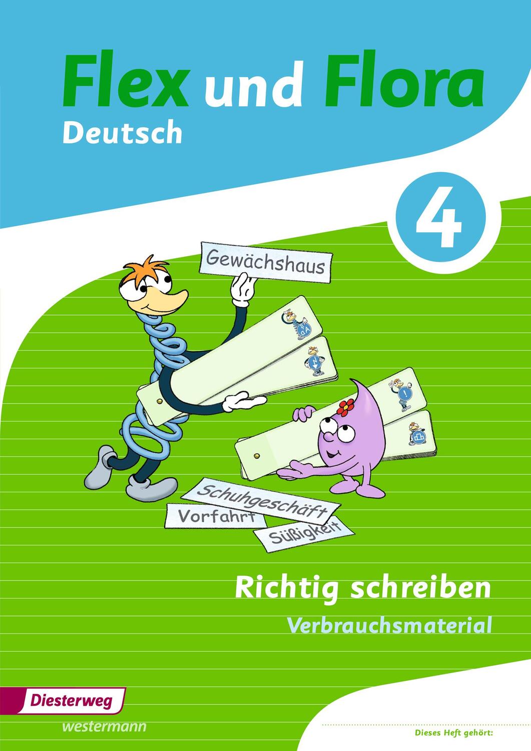 Cover: 9783425145389 | Flex und Flora 4: Heft Richtig schreiben: Verbrauchsmaterial | Deutsch