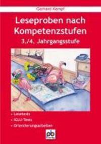 Cover: 9783892910169 | Leseproben nach Kompetenzstufen | 3./4. Jahrgangsstufe | Gerhard Kempf