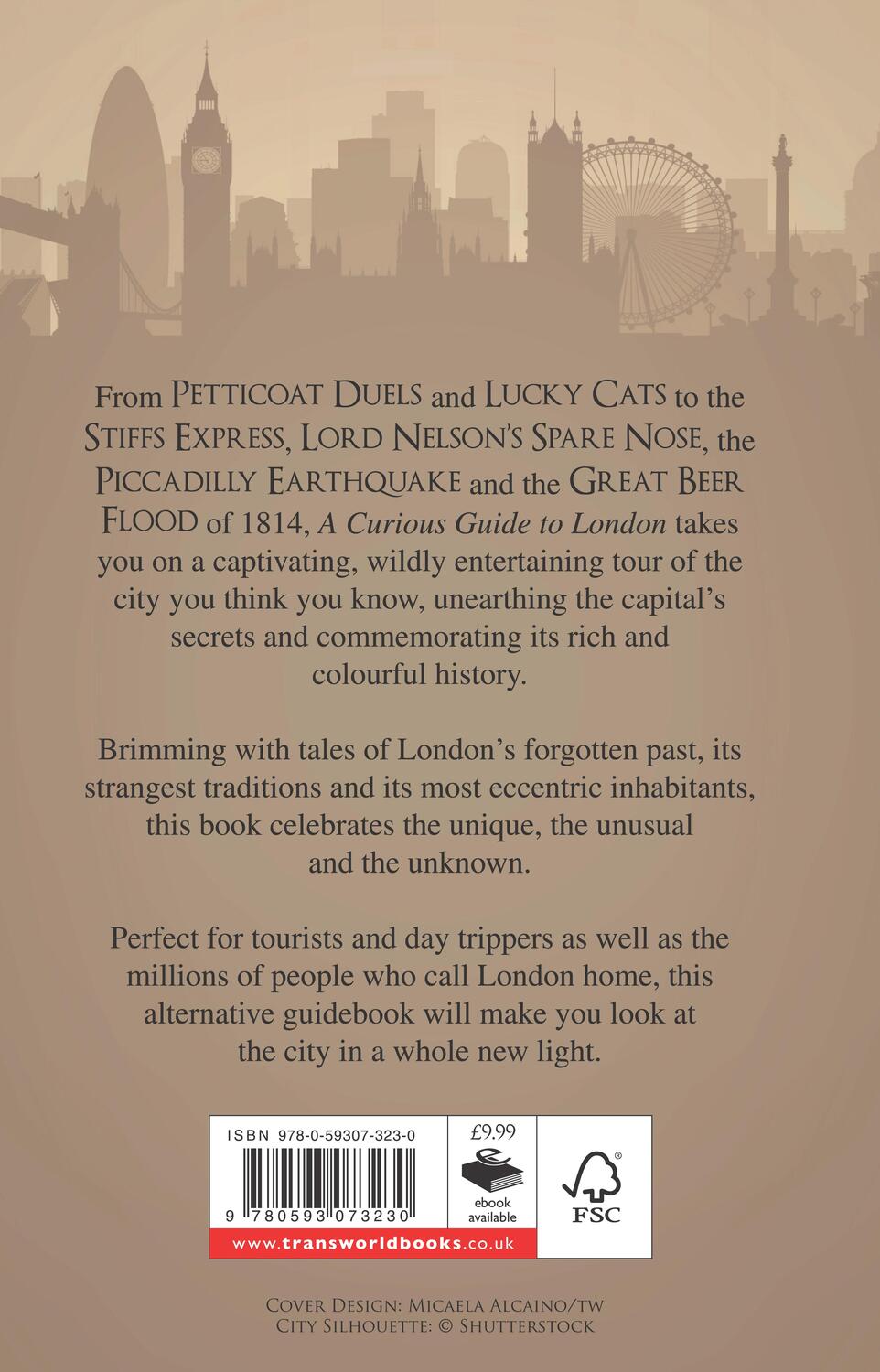 Rückseite: 9780593073230 | A Curious Guide to London | Simon Leyland | Buch | Englisch | 2014