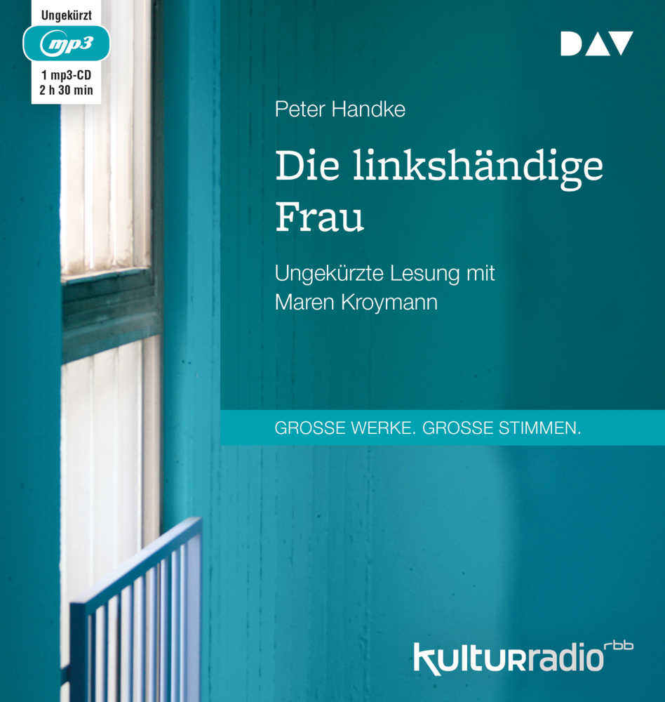 Cover: 9783742404350 | Die linkshändige Frau, 1 Audio-CD, 1 MP3 | Peter Handke | Audio-CD