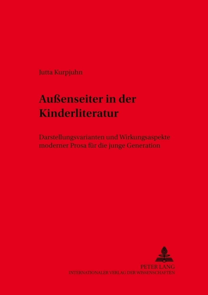 Cover: 9783631358986 | Außenseiter in der Kinderliteratur | Jutta Kurpjuhn | Taschenbuch
