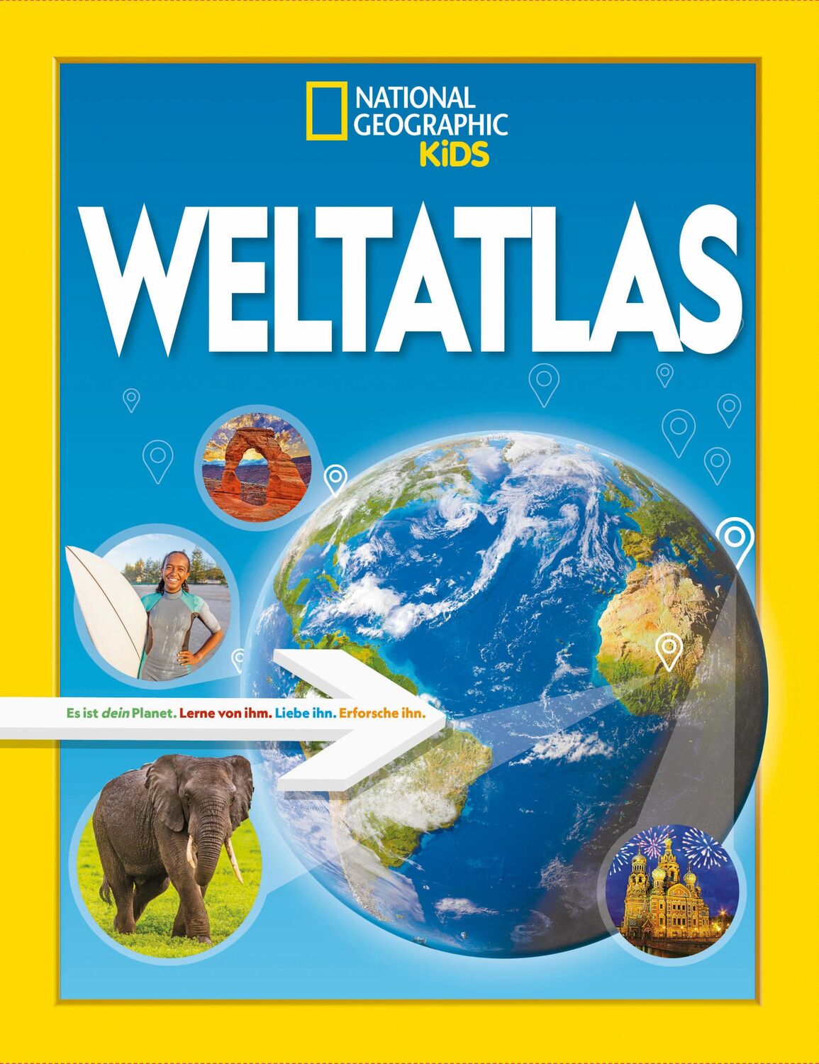 Cover: 9788863125429 | Weltatlas | National Geographic Kids | Dagmar Brenneisen | Buch | 2022