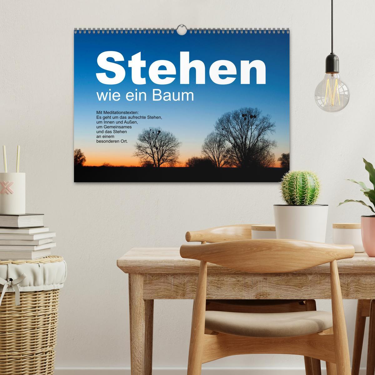 Bild: 9783383886553 | Stehen wie ein Baum (Wandkalender 2025 DIN A3 quer), CALVENDO...