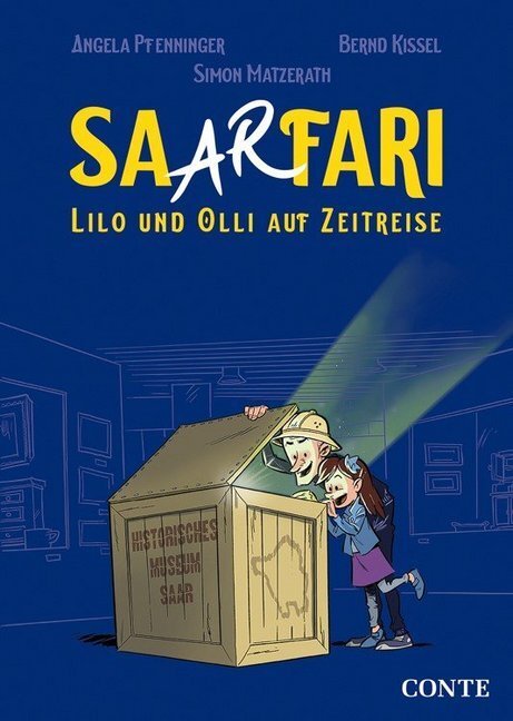 Cover: 9783956022074 | Saarfari | Lilo und Olli auf Zeitreise | Angela Pfenninger (u. a.)