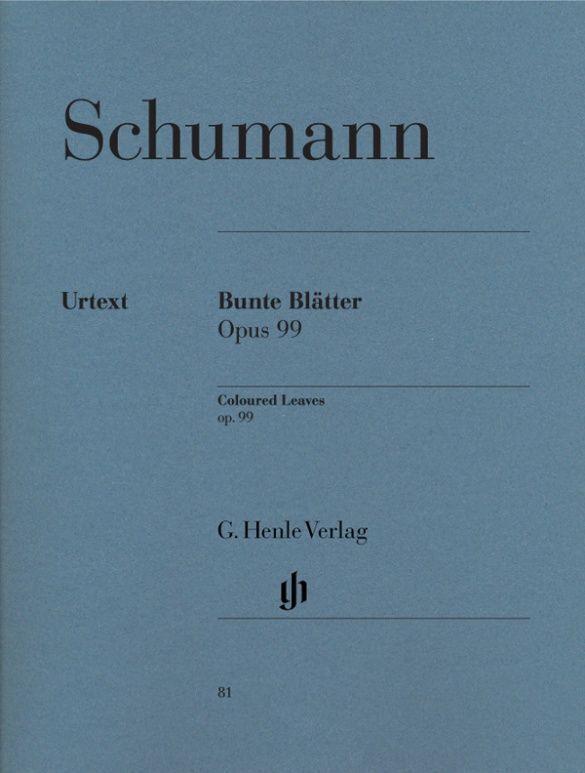 Cover: 9790201800813 | Bunte Blätter op. 99 | Robert Schumann | Taschenbuch | Buch | Deutsch