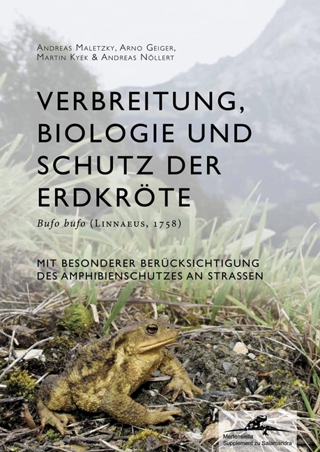 Cover: 9783899735697 | Verbreitung, Biologie und Schutz der Erdkröte Bufo bufo (LINNAEUS,...