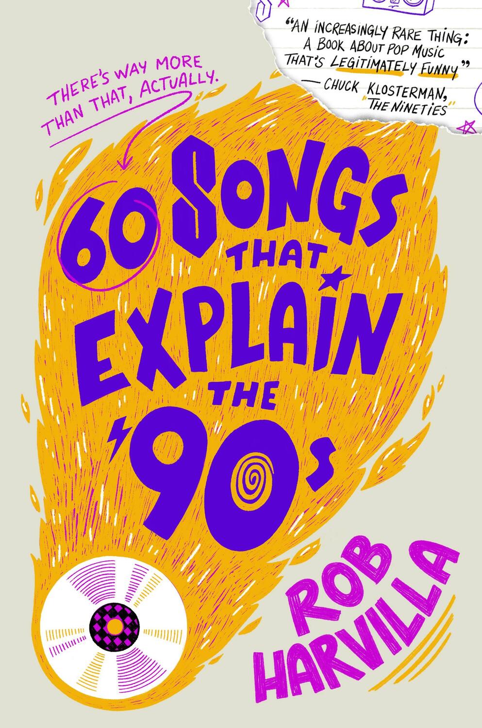 Cover: 9781538759462 | 60 Songs That Explain the '90s | Rob Harvilla | Buch | Englisch | 2023