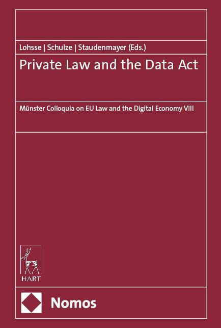 Cover: 9783756018925 | Private Law and the Data Act | Sebastian Lohsse (u. a.) | Buch | 2024