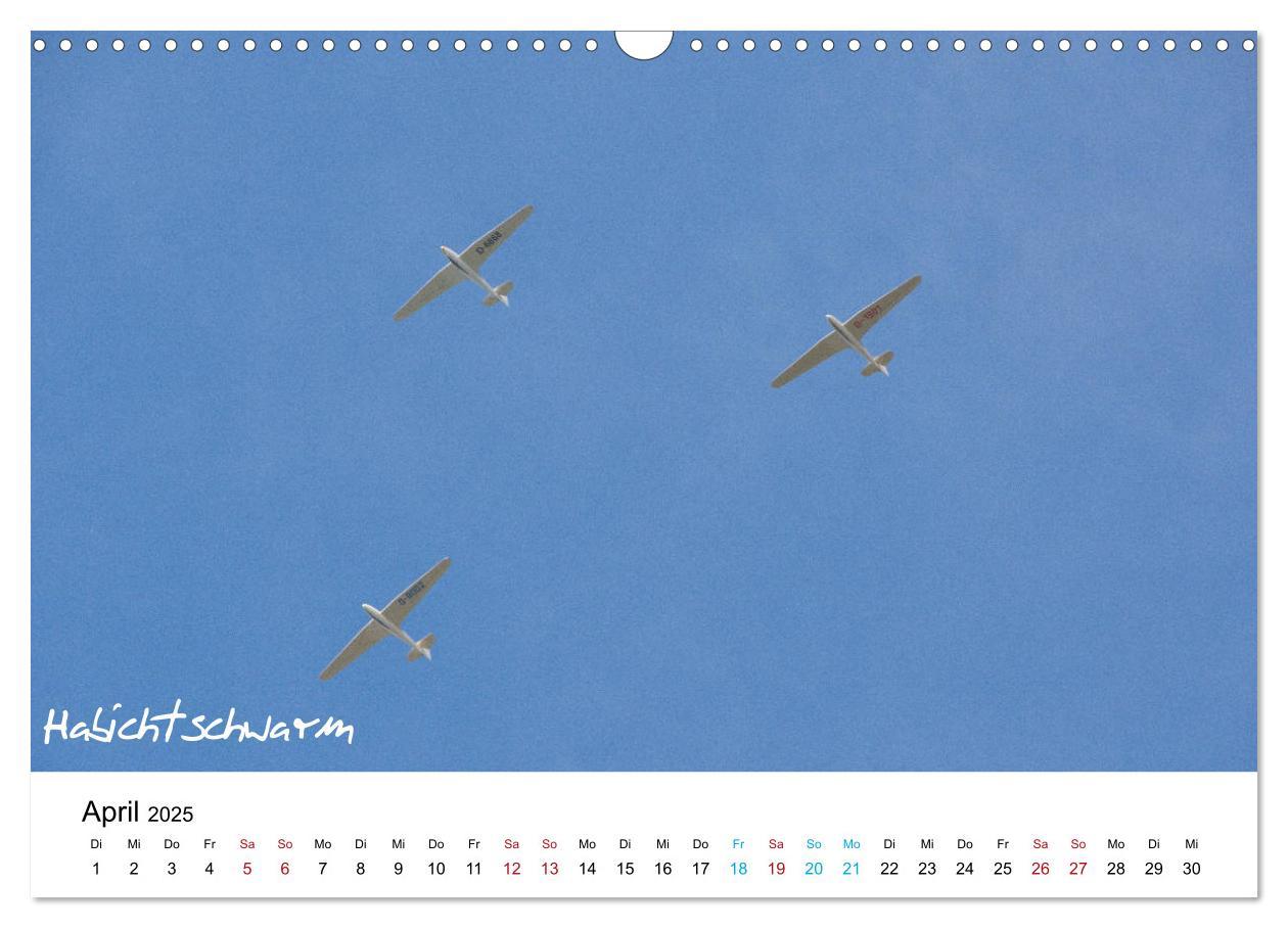 Bild: 9783435389667 | Flugzeuge auf der Wasserkuppe 2025 (Wandkalender 2025 DIN A3 quer),...