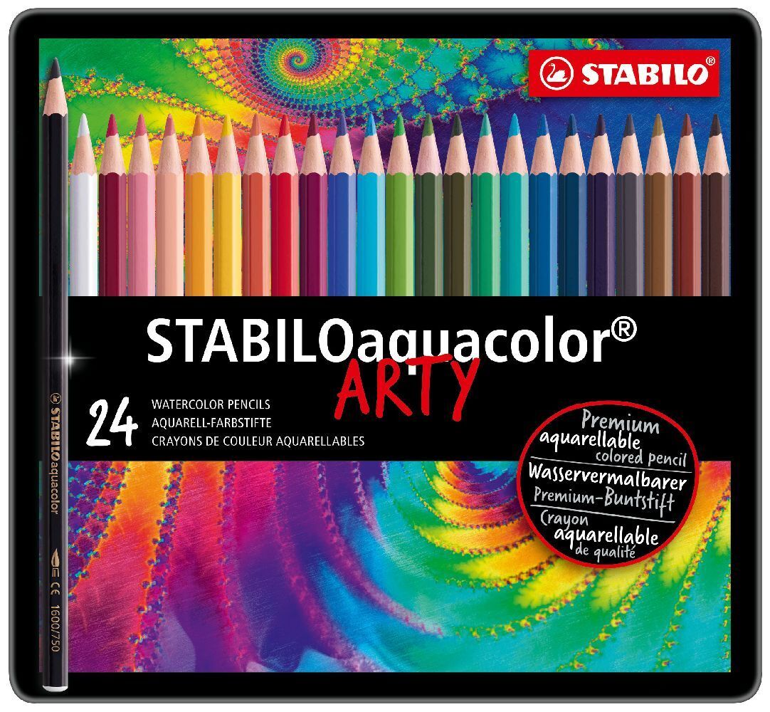 Cover: 4006381146494 | STABILOaquacolor 24er Metalletui ARTY" | Stück | In Karton