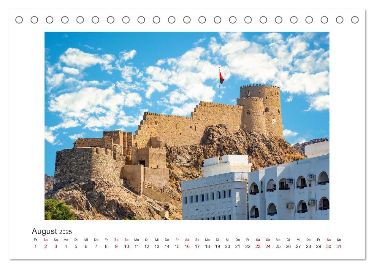 Bild: 9783383826030 | Oman - Reiseziel Maskat und Salalah (Tischkalender 2025 DIN A5...