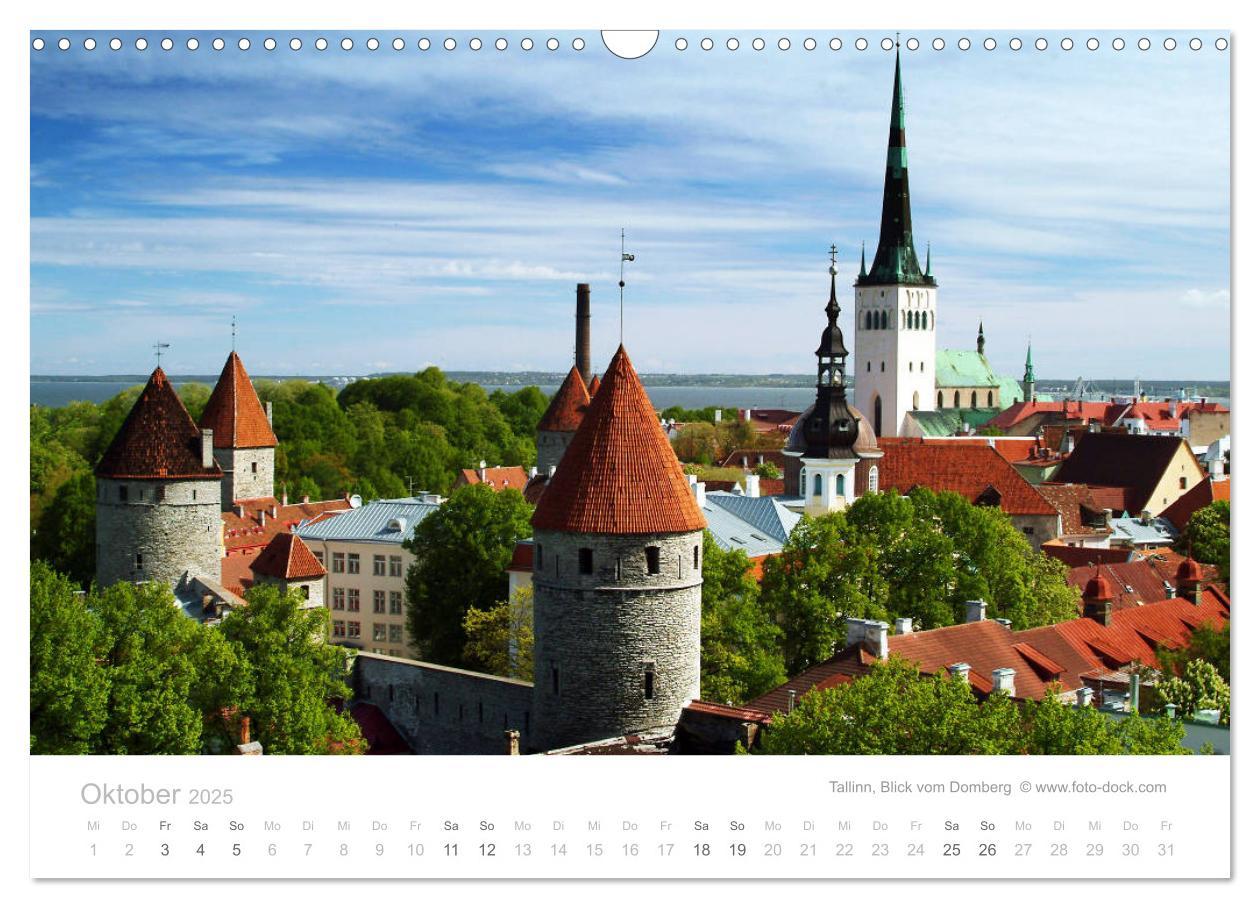 Bild: 9783435410569 | Hafenstädte der Ostsee (Wandkalender 2025 DIN A3 quer), CALVENDO...