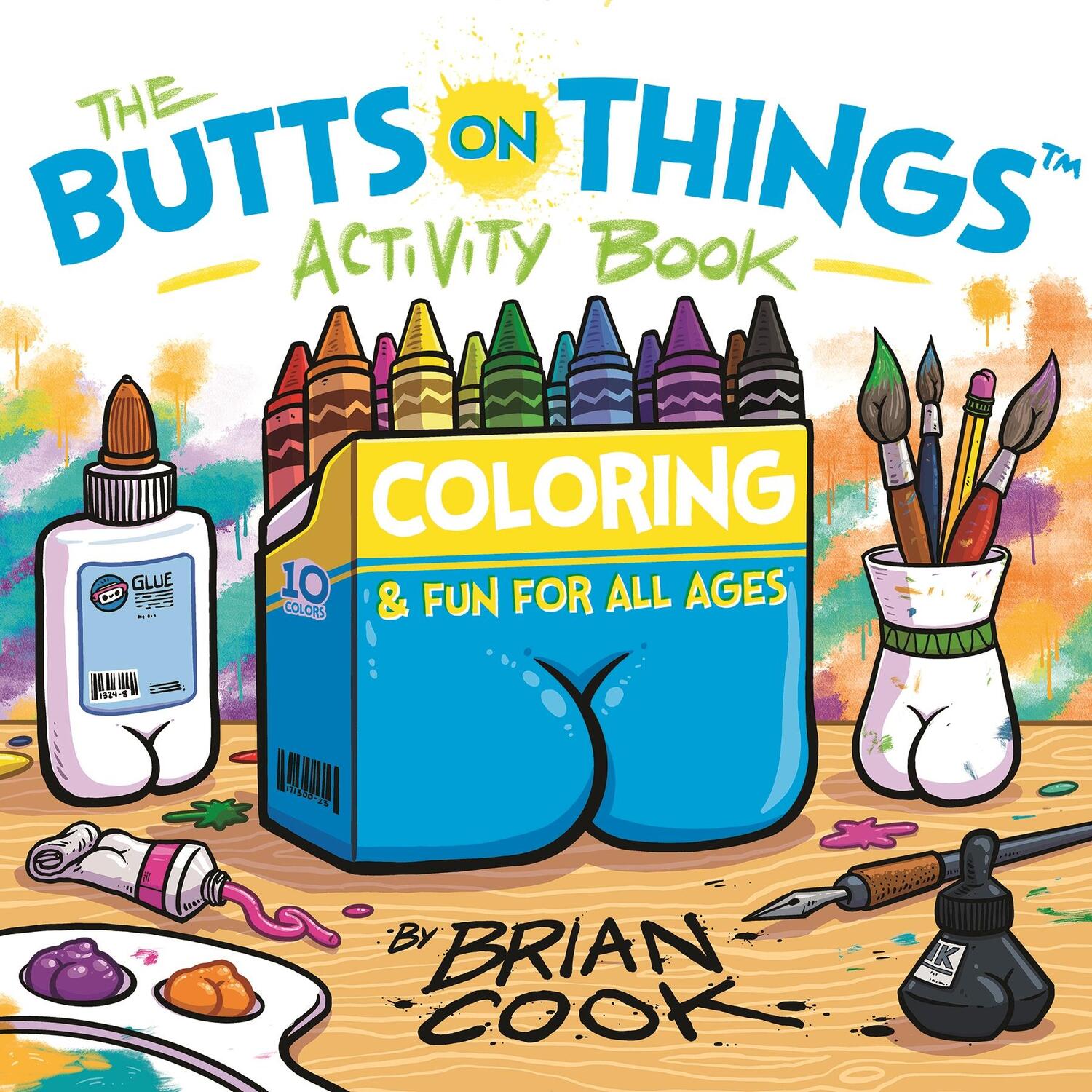 Cover: 9781645679707 | The Butts on Things Activity Book | Coloring and Fun for All Ages