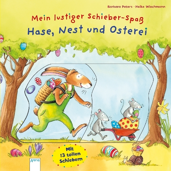 Cover: 9783401707860 | Mein lustiger Schieber-Spaß. Hase, Nest und Osterei | Barbara Peters