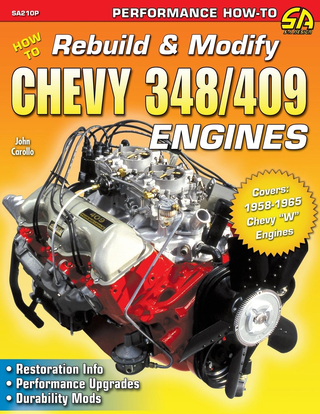 Cover: 9781613254684 | How to Rebuild &amp; Modify Chevy 348/409 Engines | John Carollo | Buch