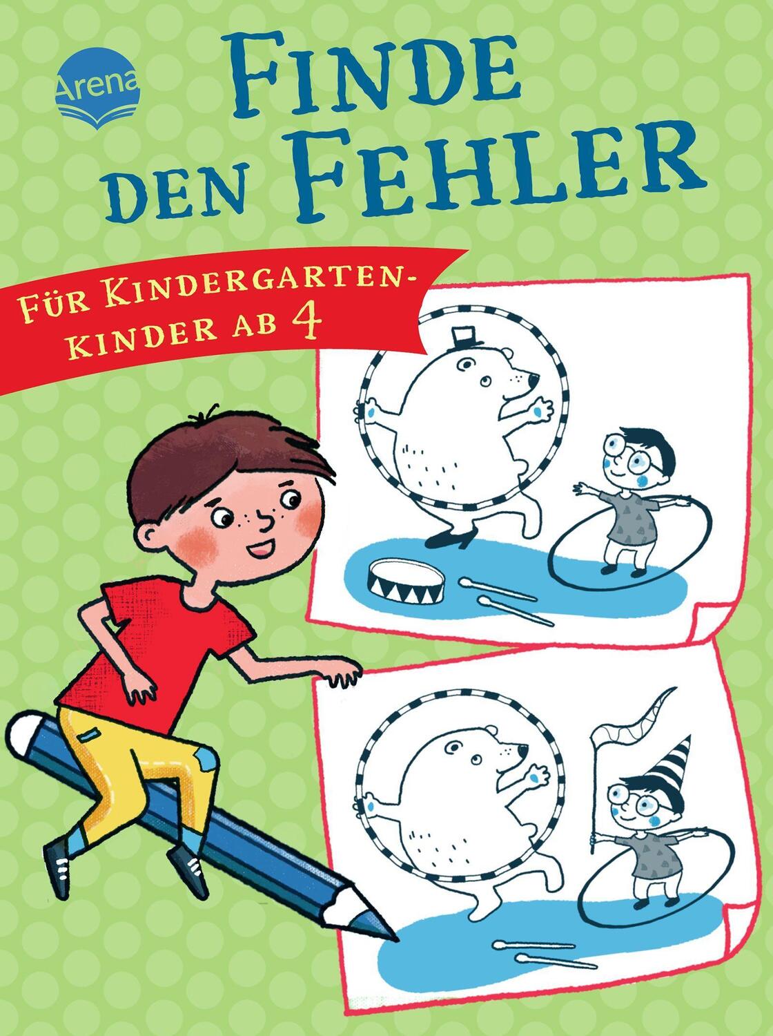 Cover: 9783401718712 | Finde den Fehler. Für Kindergartenkinder ab 4 | Judith Ganter | Buch