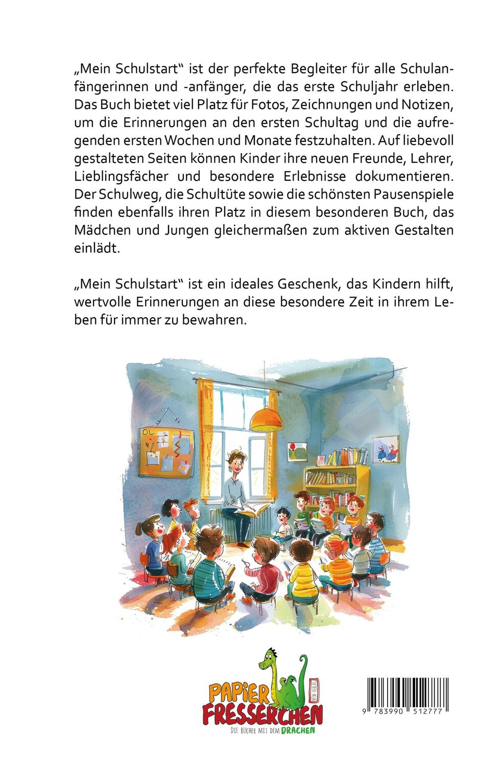 Rückseite: 9783990512777 | Mein Schulstart - Freunde, Spiele, Abenteuer - Mein erstes Schuljahr