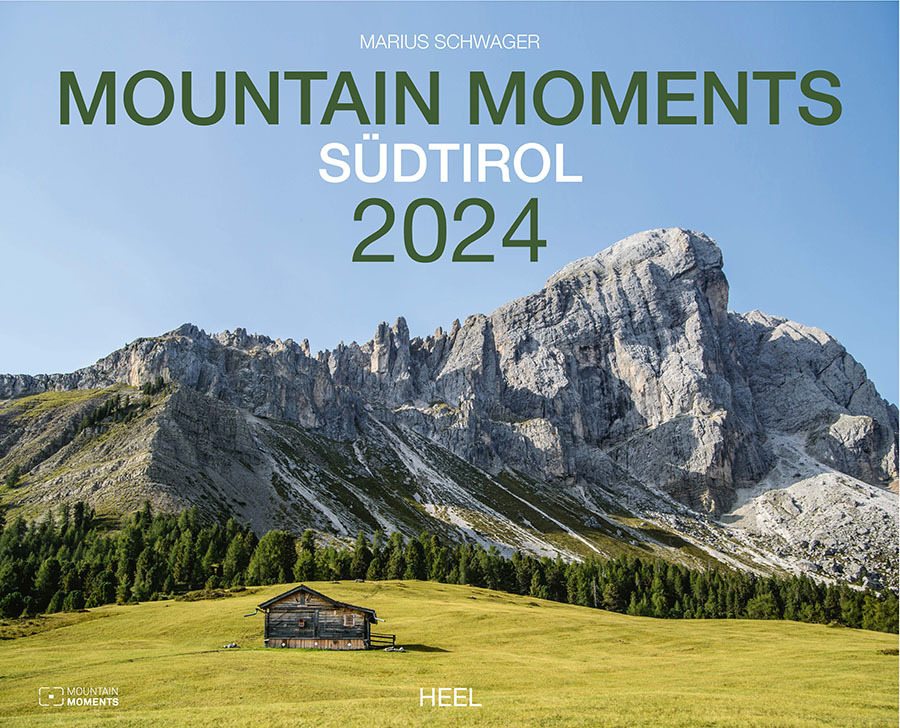 Cover: 9783966645942 | Mountain Moments Südtirol Kalender 2024 | Marius Schwager | Kalender