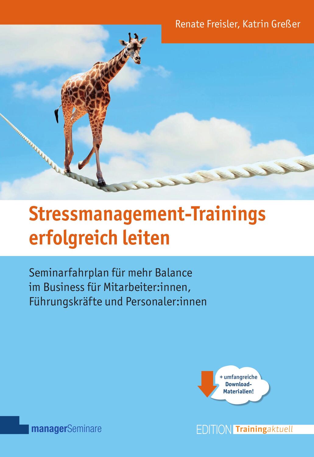Cover: 9783958910195 | Stressmanagement-Trainings erfolgreich leiten | Katrin Greßer (u. a.)