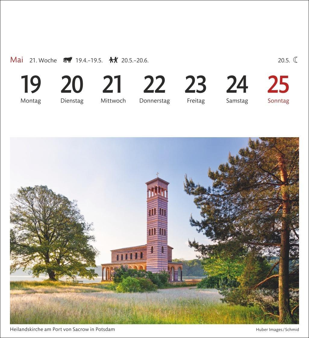 Bild: 9783840033346 | Deutschland Sehnsuchtskalender 2025 - Wochenkalender mit 53 Postkarten
