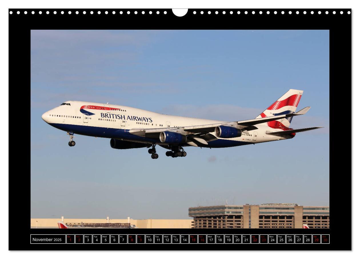 Bild: 9781325946457 | 747 Queen of the Skies (Wall Calendar 2025 DIN A3 landscape),...