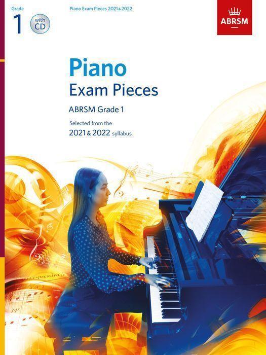 Cover: 9781786013880 | Piano Exam Pieces 2021 &amp; 2022 - Grade 1 + CD | ABRSM | Buch + CD