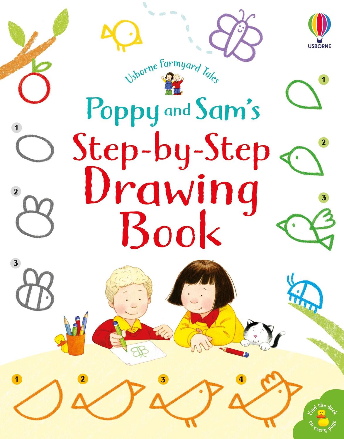 Cover: 9781474981156 | Poppy and Sam's Step-by-Step Drawing Book | Kate Nolan | Taschenbuch