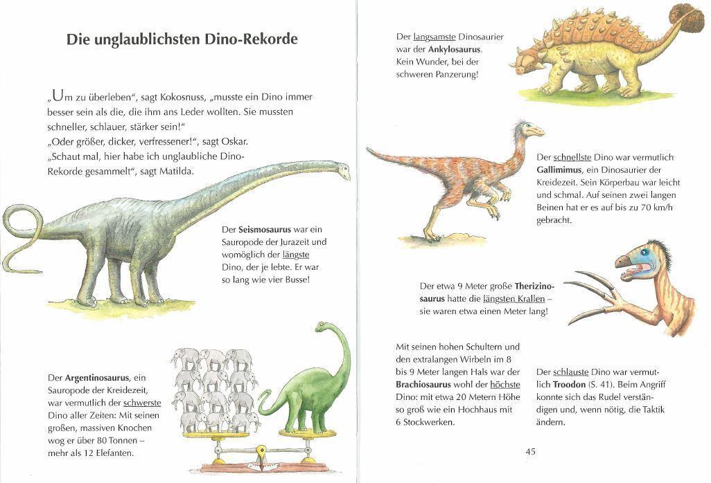 Bild: 9783570179741 | Der kleine Drache Kokosnuss - Abenteuer &amp; Wissen - Dinosaurier | Buch