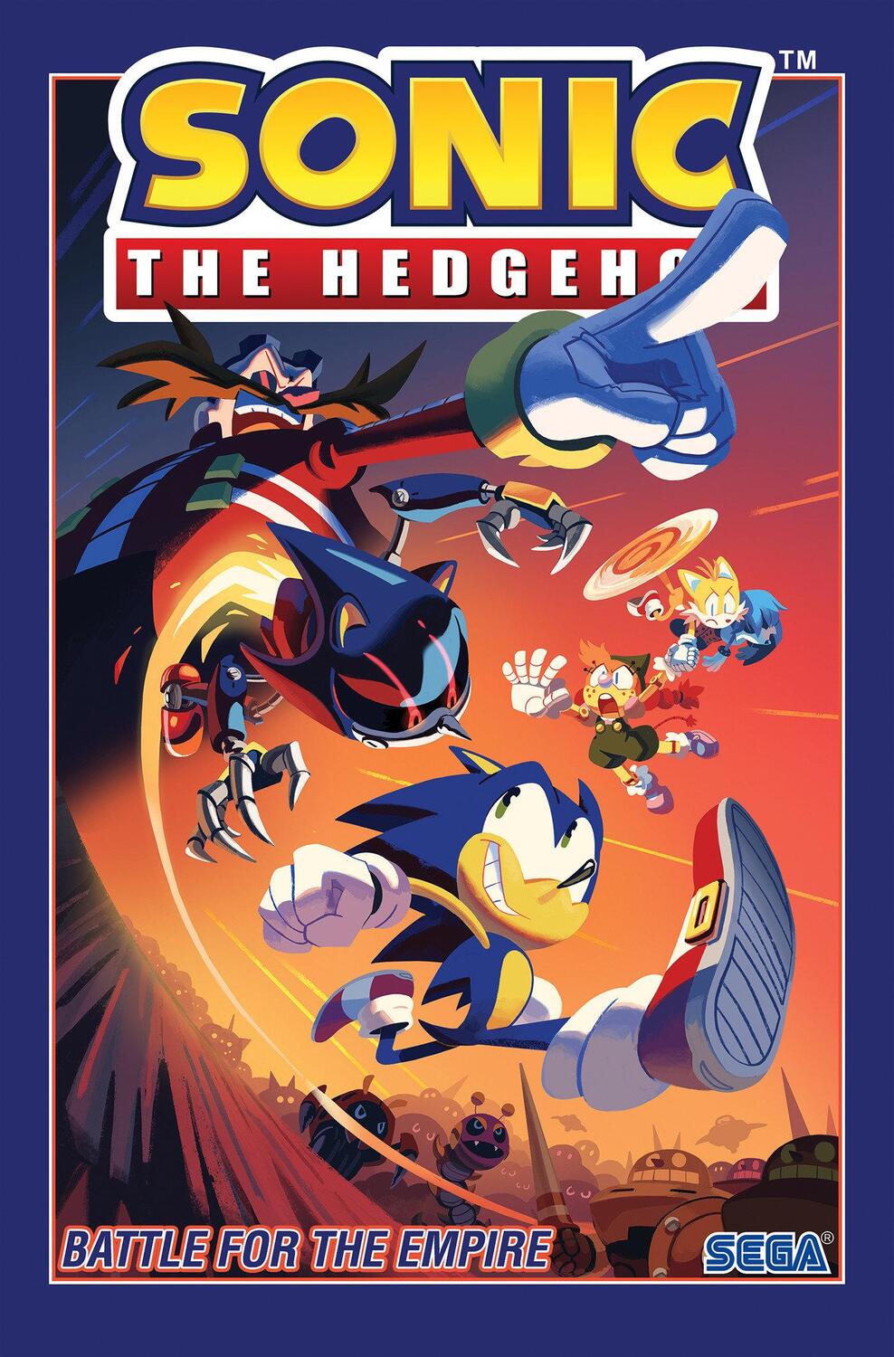 Cover: 9781684059539 | Sonic The Hedgehog, Vol. 13: Battle for the Empire | Thomas (u. a.)