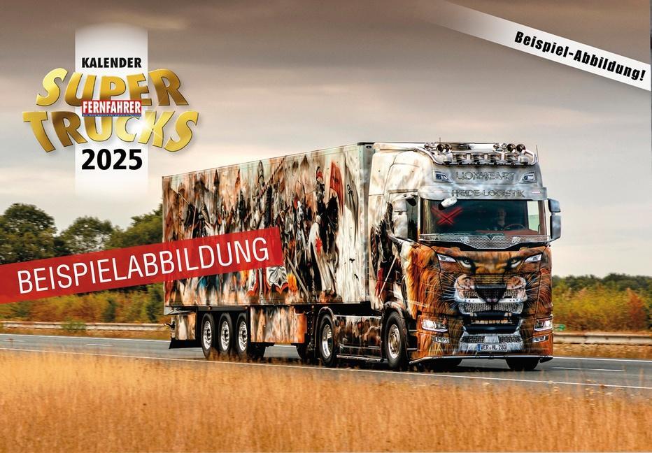 Cover: 9783613322165 | Supertrucks Kalender 2025 | Kalender | 14 S. | Deutsch | 2025