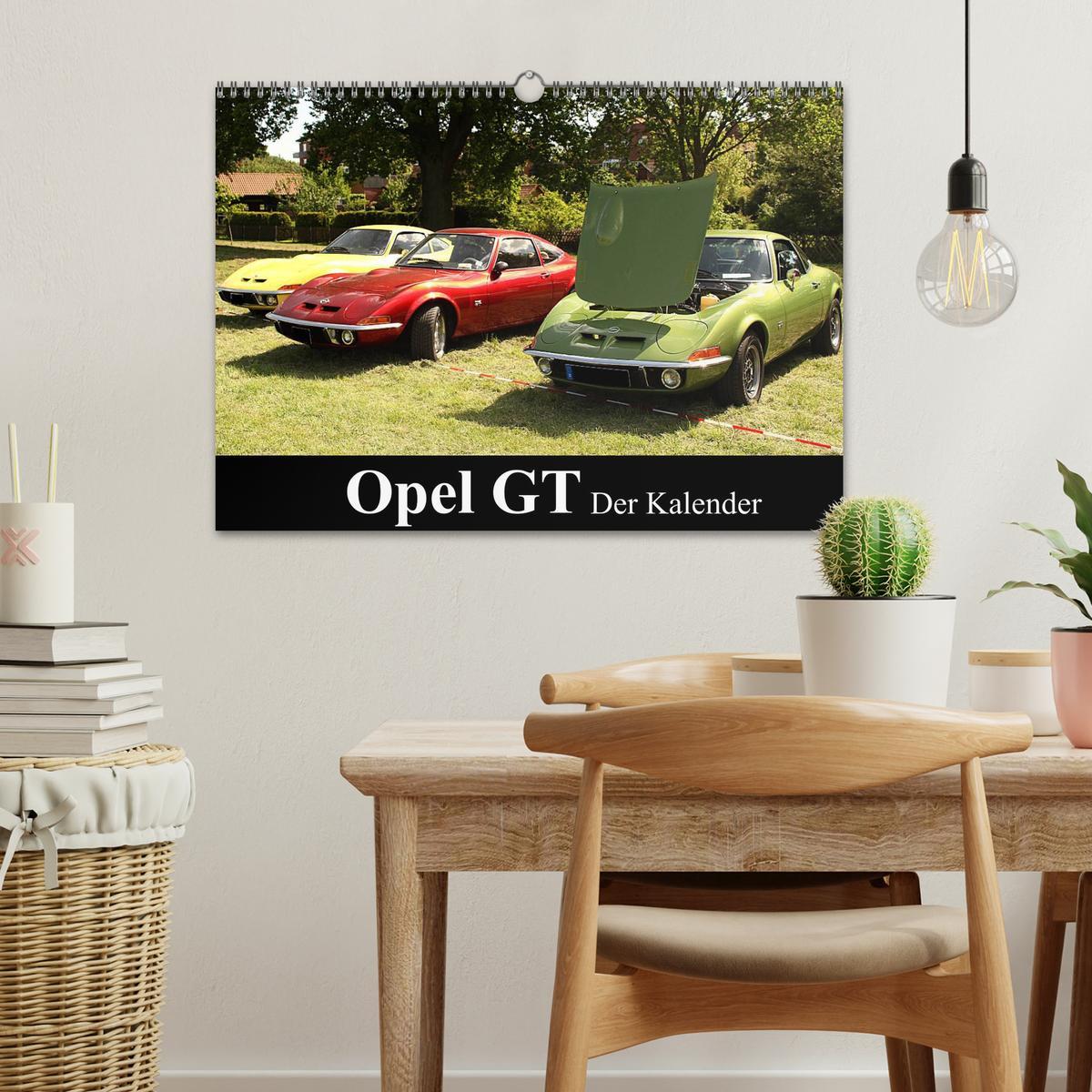 Bild: 9783435726639 | Opel GT Der Kalender (Wandkalender 2025 DIN A3 quer), CALVENDO...