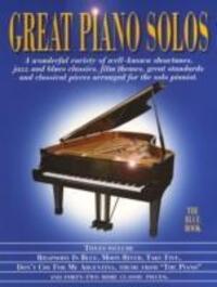 Cover: 9780711973206 | Great Piano Solos - The Blue Book | Great Piano Solos | Buch | Deutsch