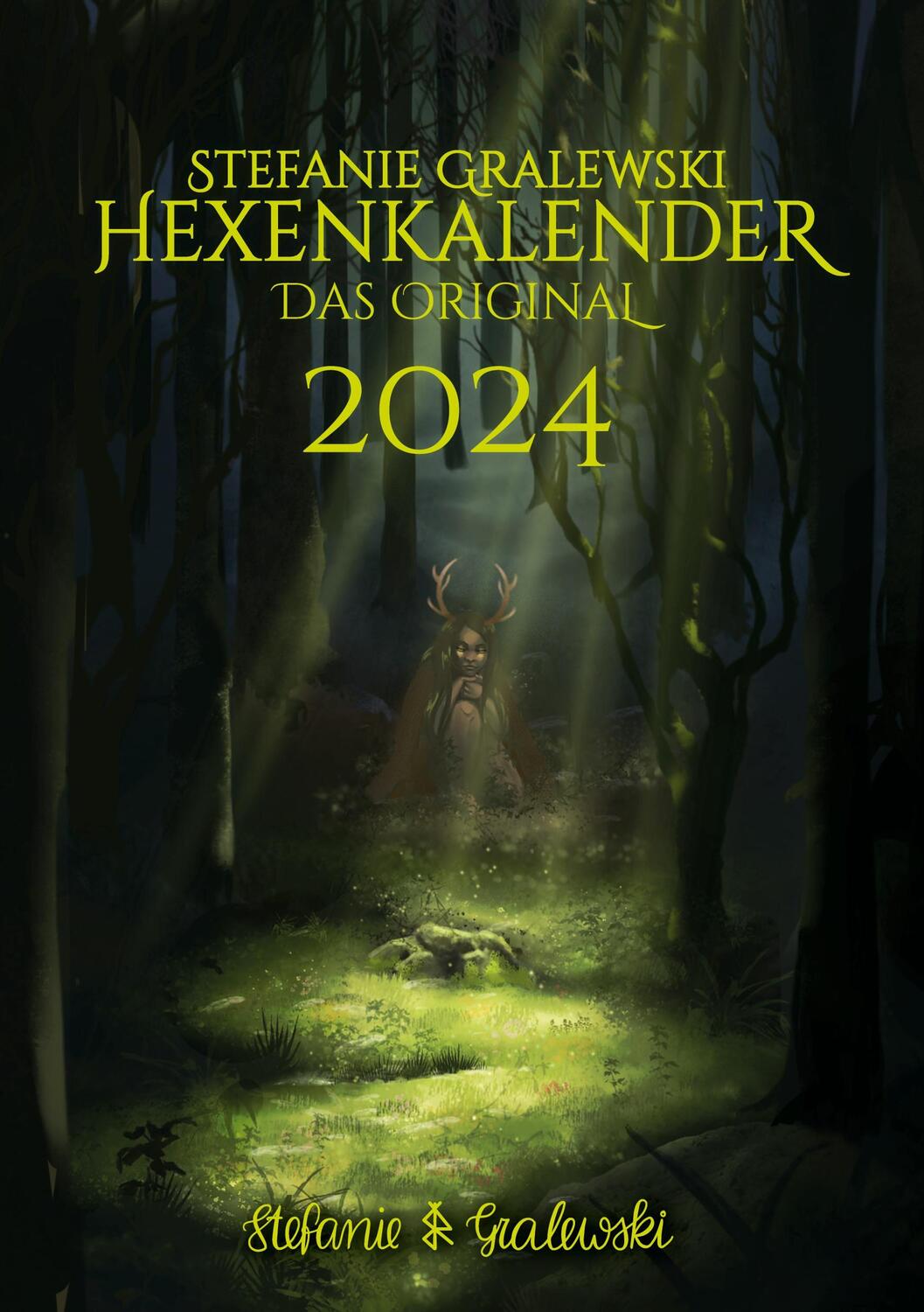 Cover: 9783757822774 | Hexenkalender 2024 - Das Original | Stefanie Gralewski | Taschenbuch
